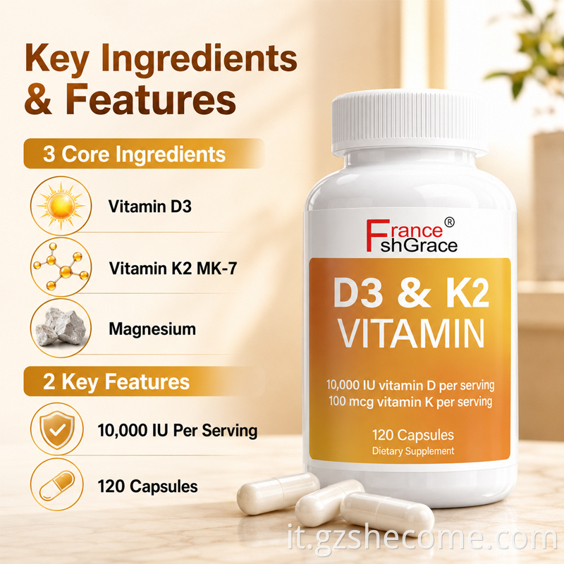 Vitamin D3 K2 Capsules8